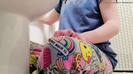 ME GAGGING INTO THE TOILET