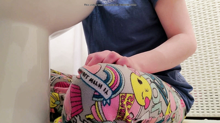 ME GAGGING INTO THE TOILET