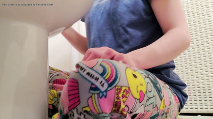 ME GAGGING INTO THE TOILET