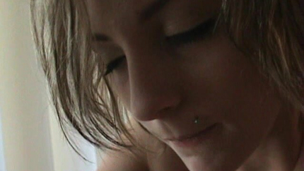 WOMAN RETCHING AND VOMITING A LITTLE