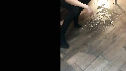 SICK DRUNK GIRL PUKING