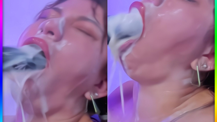THE FACE FUCK GOT HER TO VOMIT NO STOP!!