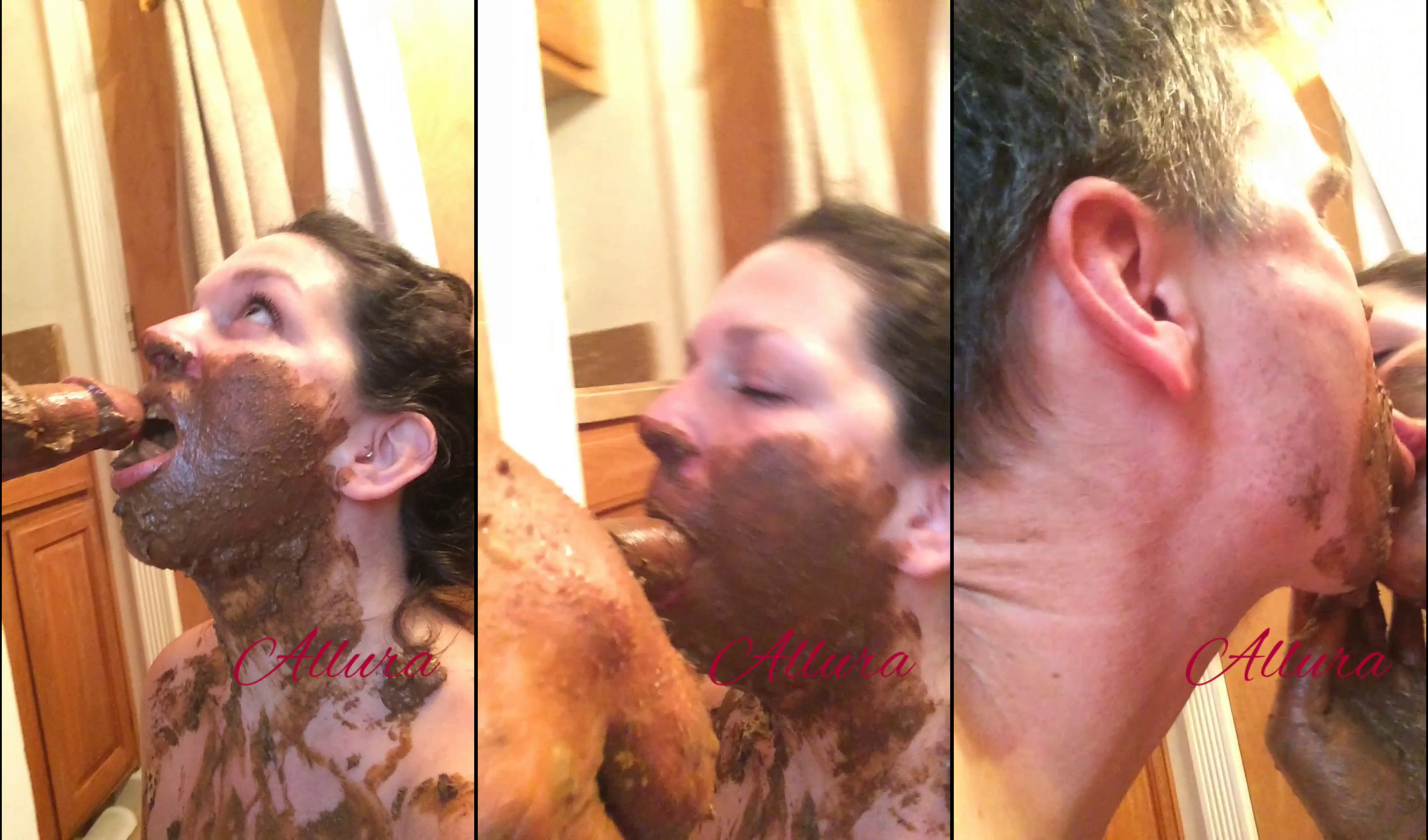 Shit kisses and dirty AF blow job