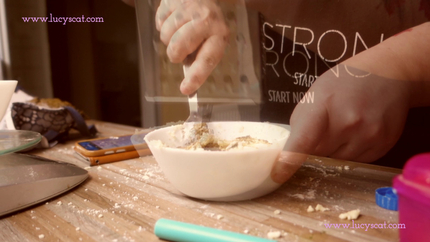Making of my chocolate poo cookies