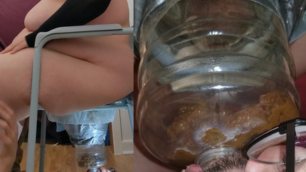 Soft dark shit and loads of pussy cream for human toilet slave » Mixfemdomcc - Latest Femdom Porn for Online Streaming