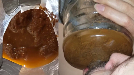 Soft dark shit and loads of pussy cream for human toilet slave » Mixfemdomcc - Latest Femdom Porn for Online Streaming