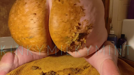 Huge Ass Covered in Shit