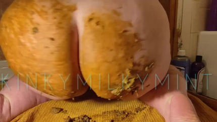 Huge Ass Covered in Shit