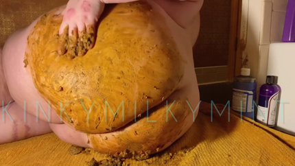 Huge Ass Covered in Shit
