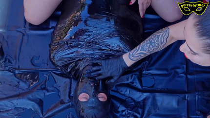 Germany Scat in clip 7 Scat Mistresses Shit and Piss into Human Toilets