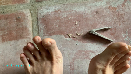 Cut my toenails, shit on them , Mix