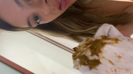 SHITTING in the dressing room of a clothing store