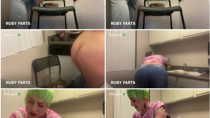 Scat Cake With Loud Farts P1
