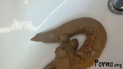 Smutty Luce - DIRTY TALK ALERT! Toilet Sink Huge Load