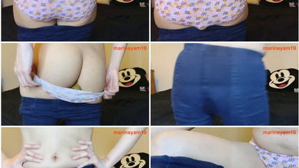 Marinayam19 - Pantied pants shitting and sitting