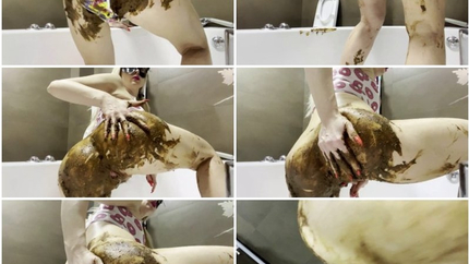 Thefartbabes - Smeared Naughty Poop