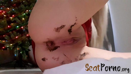 thefartbabes - Christmas Scat Porn - Bratty In Baby Diaper