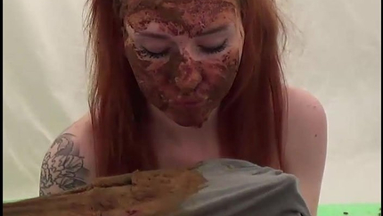 DirtyBetty - BADASS Shit and Masturbation, Panty Poping and Smearing