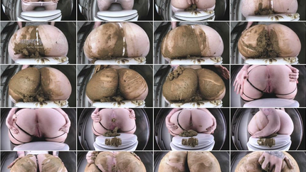 DirtyBetty - Insane TOP ASS Pooping Volcano