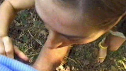 Fanny Steel - Blowjob In The Wood