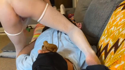 Feeding My Toilet Slave Then Teasing