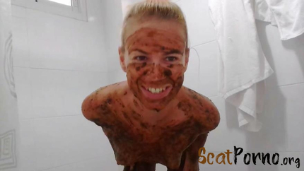 MissAnja - Desperation/Long Poo/Scat Body, Face Smear