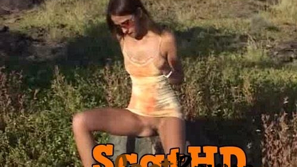 Brittany Stone - Piss In Sunny Dress