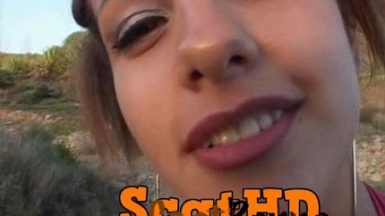 Brittany Stone - Piss In Red T-Shirt And Black Skirt