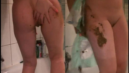 ScatGiorgia - Shitting in the diaper
