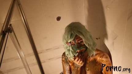 DirtyBetty - Omega! Toilet scat girl covered in shit