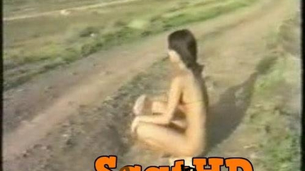 Brittany Stone - Piss In Red Swim Suit