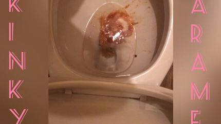 GoddessKinkyCaramel - Vomitting and shitting all over