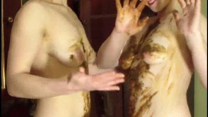 LindzyPoopgirl - Two Lesbians Show Their Game With Shit Part 2