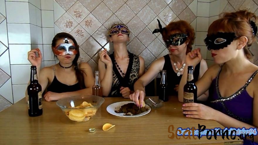 The morning Breakfast the four girls with ModelNatalya94