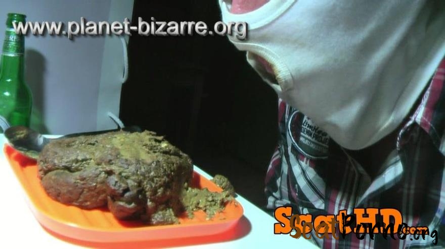 Scat Circle - Slave Bodo eat 457gr from Lady Bardot