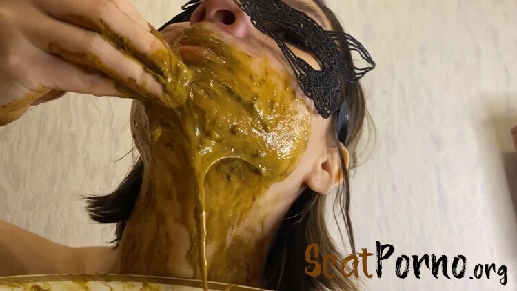 p00girl - Poop, fuck in mouth and feel sick, smear
