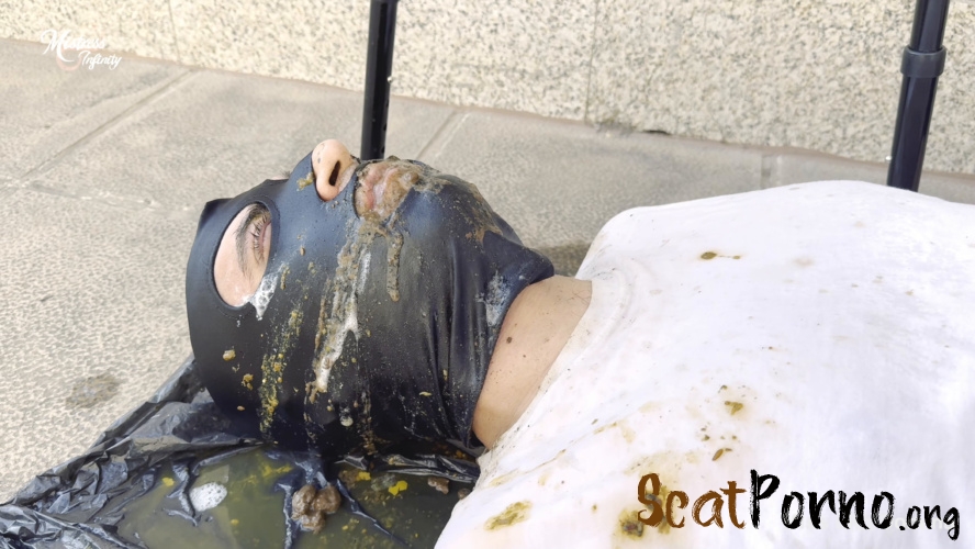 Human Toilet Public Humiliation in Front of Neighbors. Part 1. P1