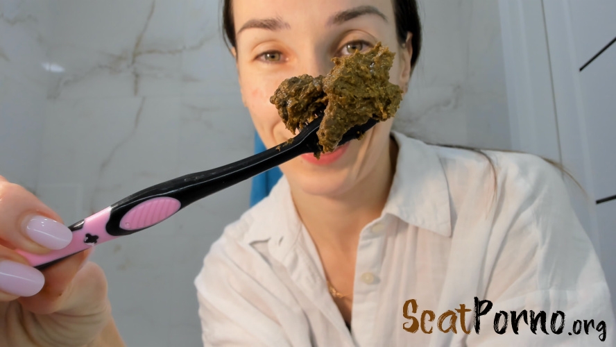 OksiLove - let's brush my teeth with poop paste